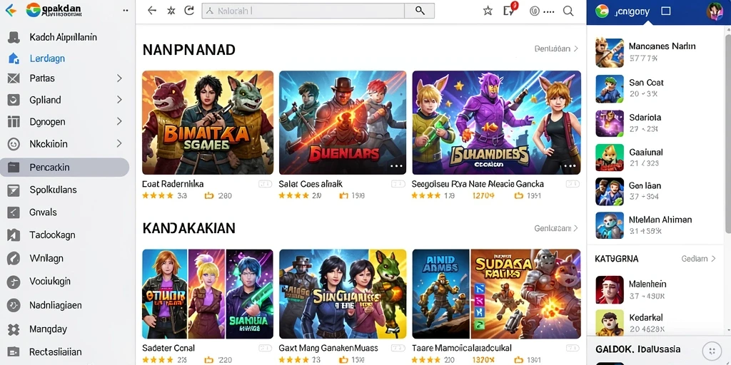 Tampilan antarmuka yang intuitif dan ramah pengguna.