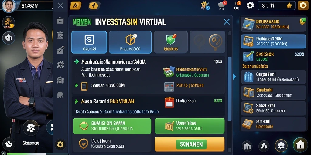 Screenshot menampilkan karakter utama dalam aksi.