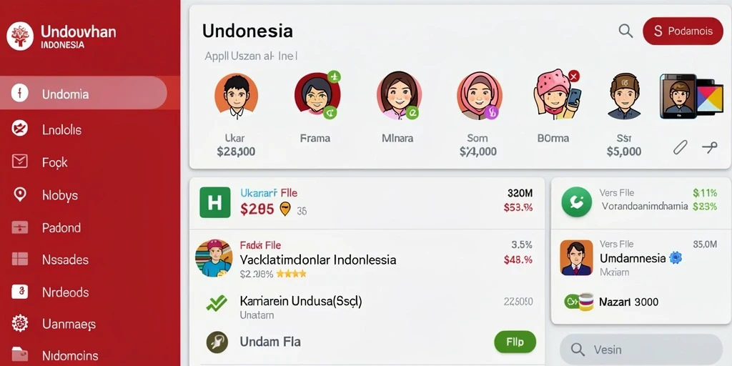 Tampilan antarmuka aplikasi yang menarik dan mudah digunakan.