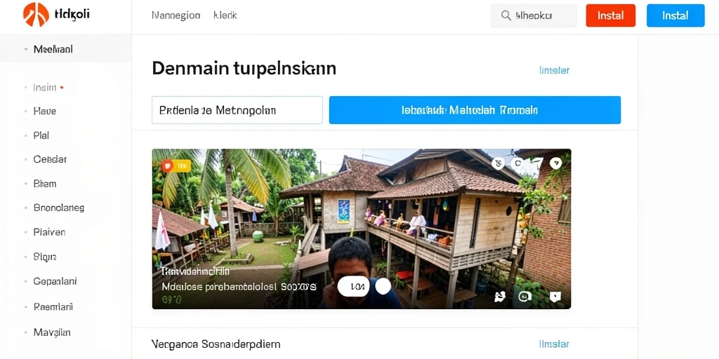 Tampilan grafik yang menakjubkan dalam permainan.