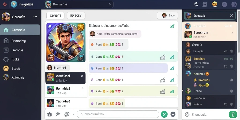 Screenshot menampilkan antarmuka pengguna yang menarik.