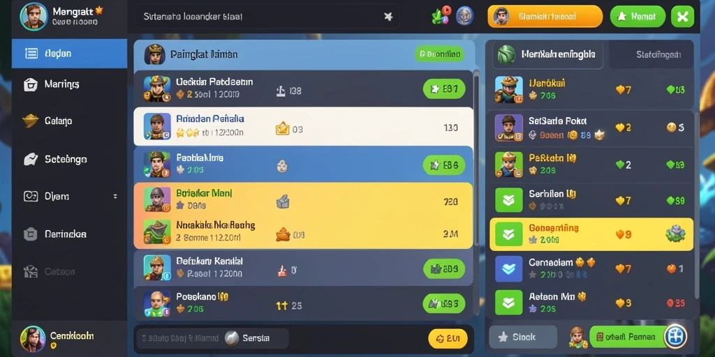 Screenshot menampilkan karakter utama dalam aksi.