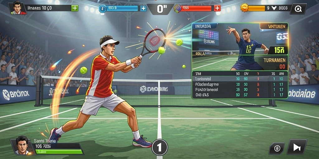 Tampilan awal game yang menarik.