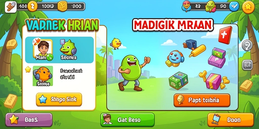 Tampilan antarmuka yang menarik dan mudah digunakan.